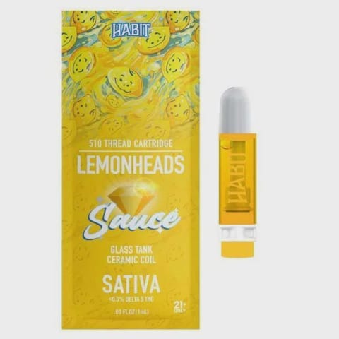 1g THCA Live Resin Cart - Lemonheads
