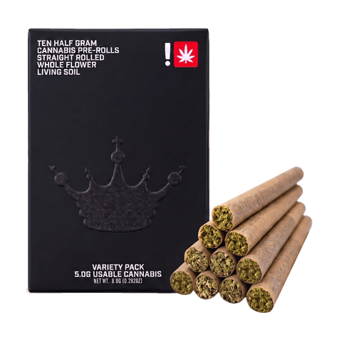 2 STRAIN PRE-ROLL MULTI-PACK | ANIRADO & TROPIC ORANGES | SATIVA & HYBRID | 0.5 GRAM | X10
