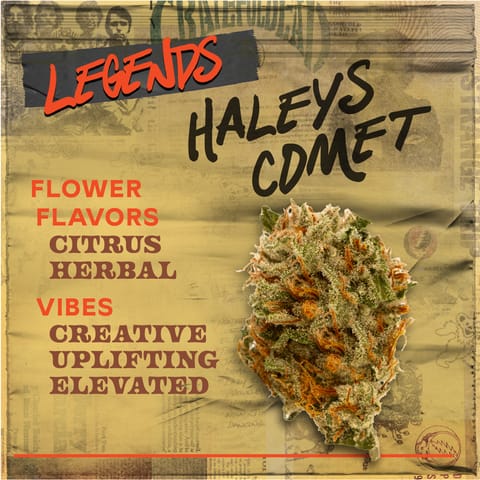 Haley's Comet - 3.5g Flower