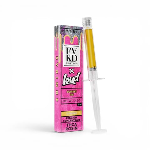 FVKD x Loud - Rosin Syringe - - Sunset Pie - Hybrid