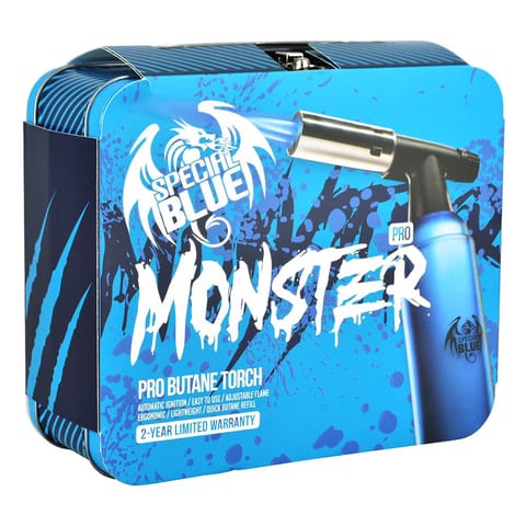 Special Blue Monster Pro 2 Torch Lighter | 8"
