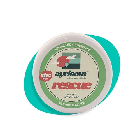 Ayrloom | Rescue | Balm 2.3oz | [1000THC:1000CBD]