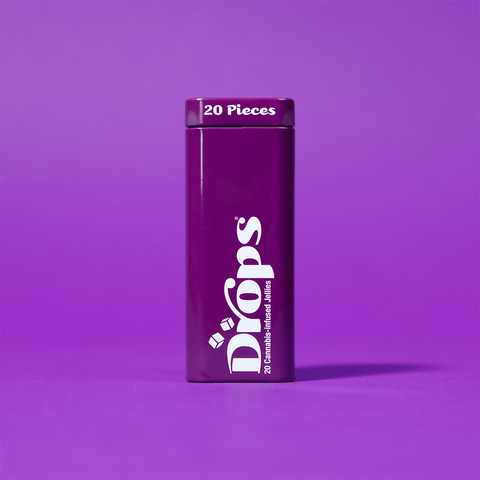 Drops CBD Jellies 20 Pack | 2:1 Blackberry 100mg