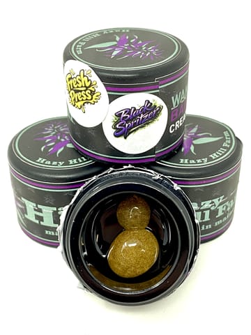 1g Fresh Press Live Hash Rosin - Black Spritzer