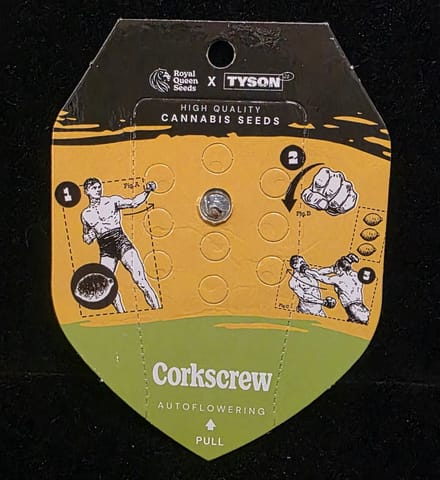 Auto Flowering Seeds - Corkscrew AUTO (Royal Queen X Tyson 2.0)