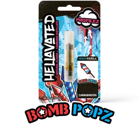 Hellavated Profilez Cartridge | Bomb Popz 1g