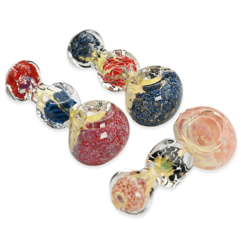 3.5" Cube Center Glass Hand Pipe