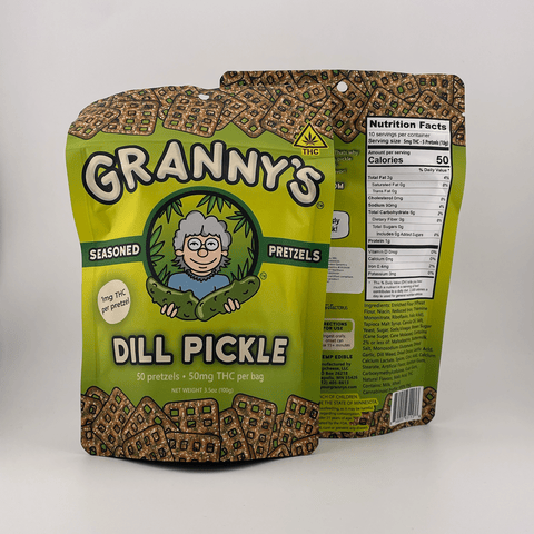 Dill Pickle | Anytime | THC Pretzels