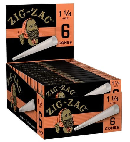 Steep Slope Vape | Zig Zag 1 1/4 Cones 6pk