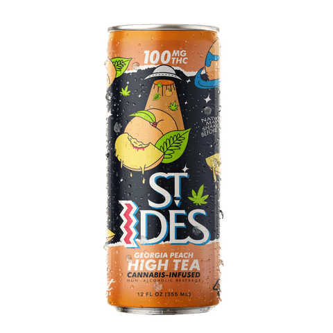 St. Ides | Georgia Peach High Tea | 100mg Infused Tea