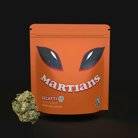 MARTIANS - SUNGROWN FLOWER - GELATTI - 3.5G