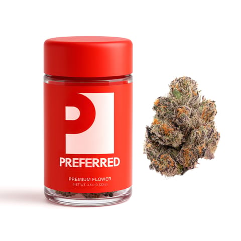 PREFERRED GARDENS - INDOOR FLOWER - BLUE SHERB - 3.5G
