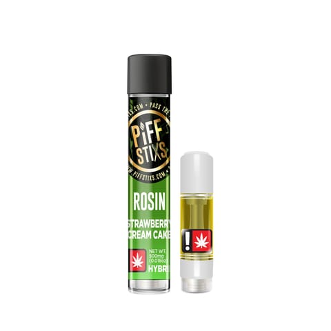 Strawberry Cream Cake .5g Rosin Cartridge (Piff Stixs)
