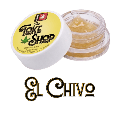 THE TOKE SHOP | CURED RESIN | EL CHIVO | HYBRID | 2 GRAMS