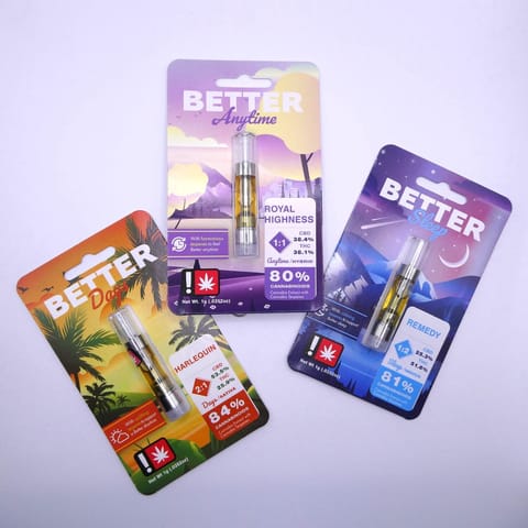Better Effects - Harlequin 2:1 - 1g Distillate Cartridge