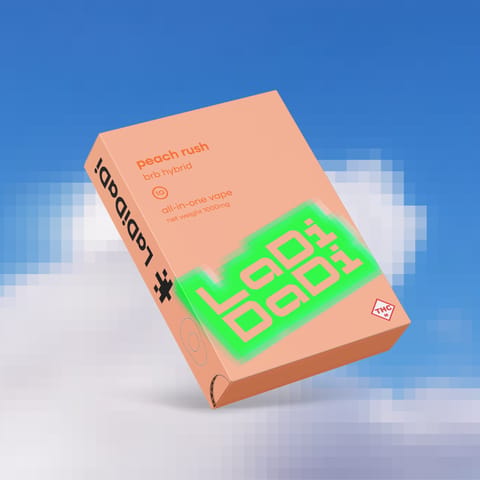 LaDiDaDi - Peach Rush - 1G AIO Vape