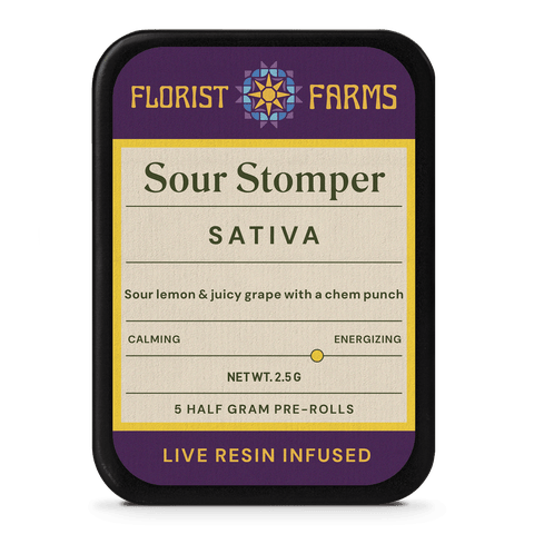 5pk | Sour Stomper | Live Resin Infused