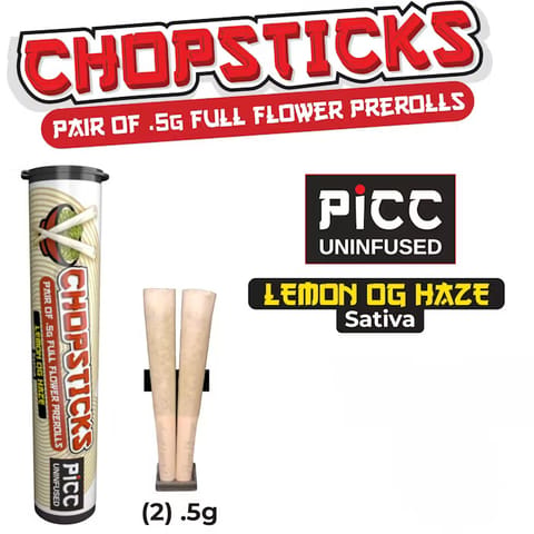 Lemon OG Haze - .5g 2Pk - Pre-Roll