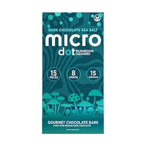 Micro Dot Mushroom - Dark Chocolate Sea Salt