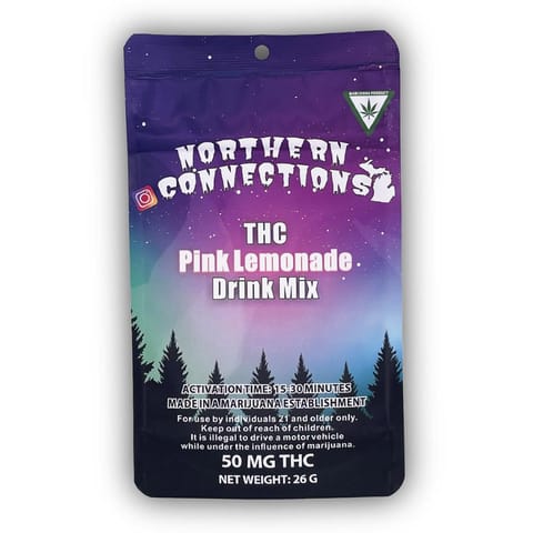 Pink Lemonade THC Drink Mix 50mg