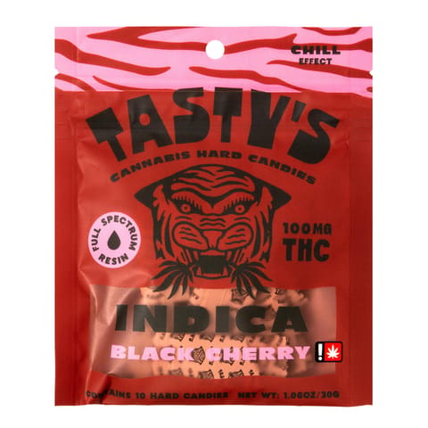 Black Cherry Kush 10pk Hard Candies (Tasty's) - Tasty's | Hard Candies