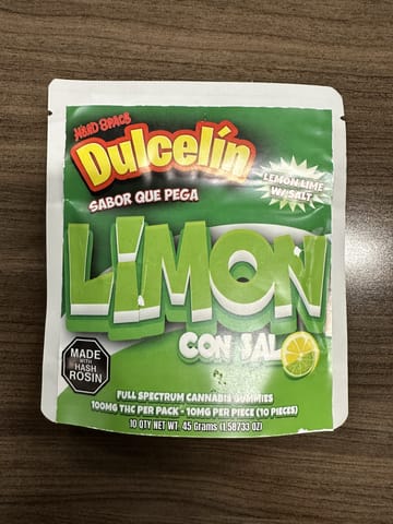 Limon con Sal 100mg Gummies