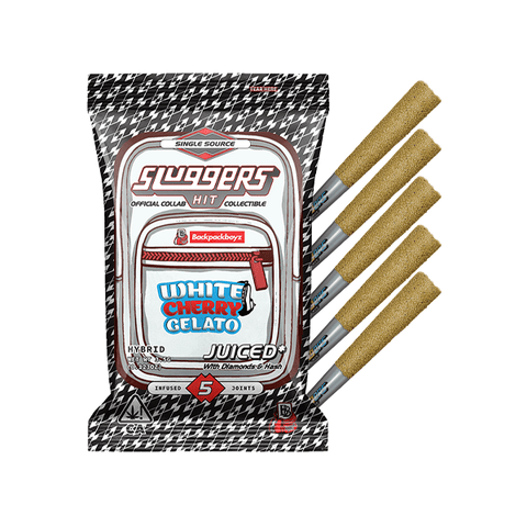 KB - SLUGGERS - INFUSED PREROLL MULTIPACK - WHITE CHERRY GELATO X BACKPACK BOYZ - 3.5G