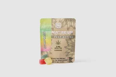 Natreum Fast Acting Surprise 50 MG THC 10 Count