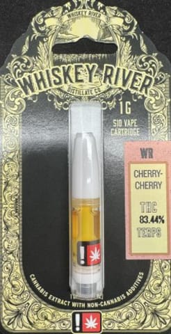 Whiskey River | Cherry Cherry | 1G | Flavored Distillate | Cartridge