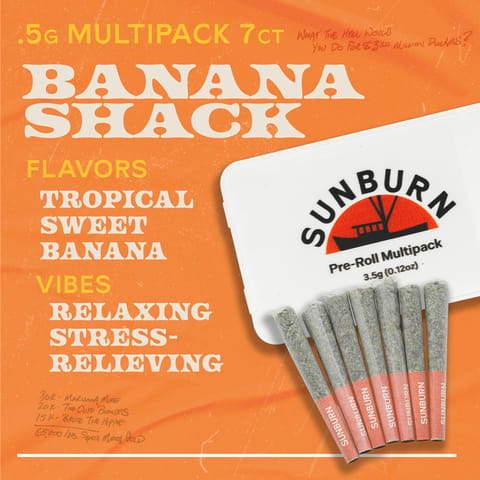 Banana Shack - 7ct Pre Rolls