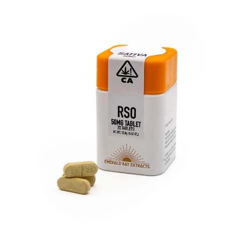 50mg Tablets - Sativa - Strawberry Cough - 1000mg Package