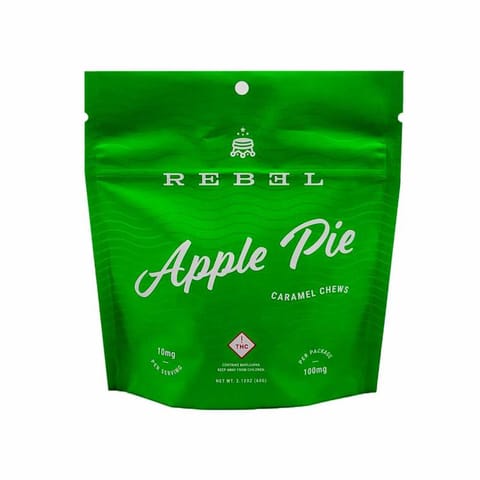 Rebel|Apple Pie|Caramel Chews|100mg