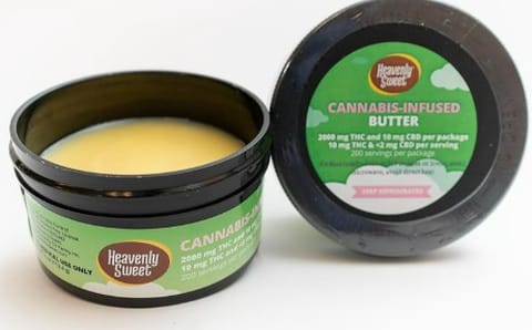 Heavenly Sweet- 2000mg Cannabutter