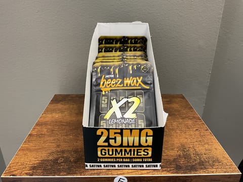 Beez Wax Lemonade Gummies Sativa
