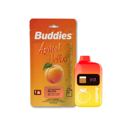 Apricot Helix 2g Flavored Disposable Cartridge (Buddies)