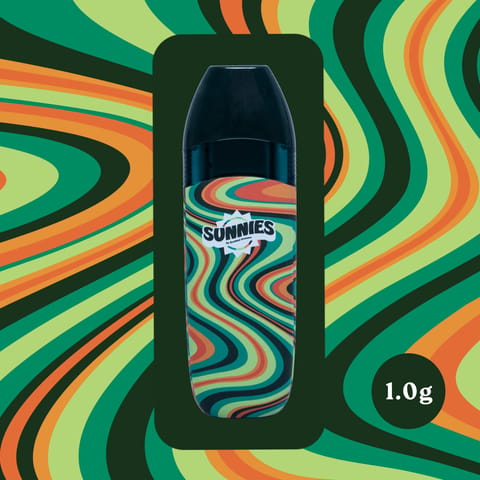 SunMed | Disposable Vape | - White Gummy | 1g