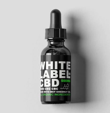 White Label (500mg) CBD Tincture by Source CBD