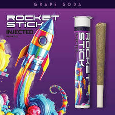 Rocket Stick - 1.2g Injected Pre-Roll - Grape Soda
