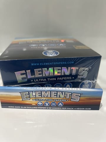 Elements - Ultra thin papers - King size