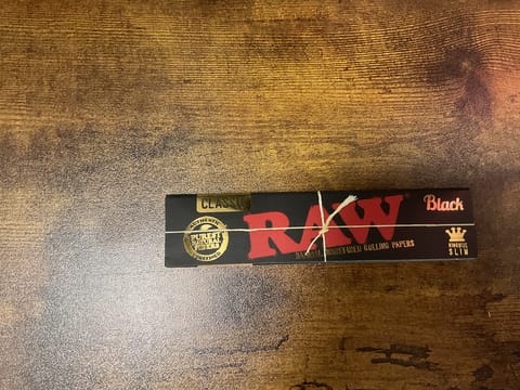 Raw Black Classic King Size Slim Papers