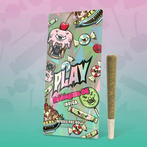 PLAY - Bubblegum OG - 1.2g Infused Preroll