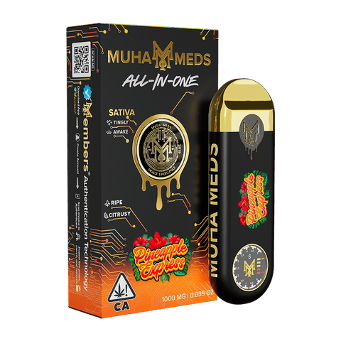Muha Meds | Pineapple Express (S) | 1g All In One Disposable