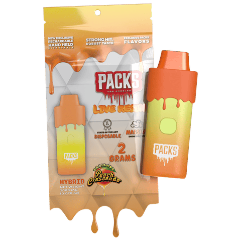 Packs | 2g Live Resin AIO - Peach Crescendo (H)