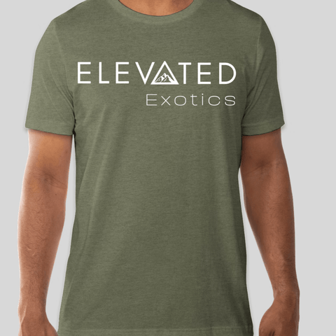 EE Heather Military Green Tshirt (M)
