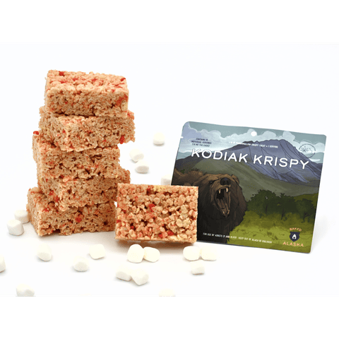Kodiak Krispies w/Strawberry Crumble (100mg) Indica by Baked Alaska