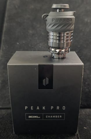 Puffco- Peak Pro 3DXL Chamber- BLACK LIMITED Edition (Not Eligible With Loyalty Credits/Punch Cards/Discounts)(Black)