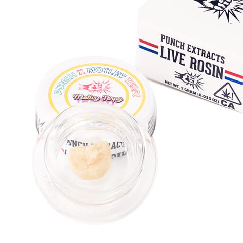 PUNCH - ROSIN BADDER - NECTARINE SUGAR TIER 4 - 1G