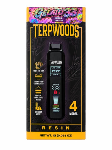 Terpwoods | Gelato 33 Live Resin Vape | AIO | 1g