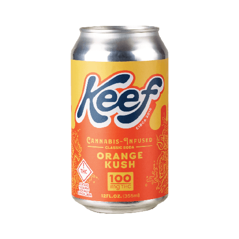 Keef Cola Orange Kush 100mg THC | MED