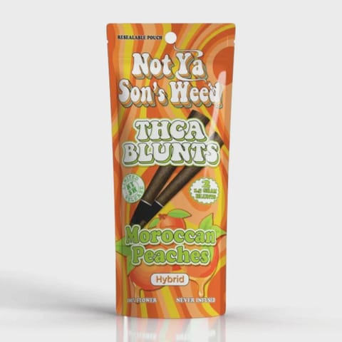 THCA Blunts - Moroccan Peaches